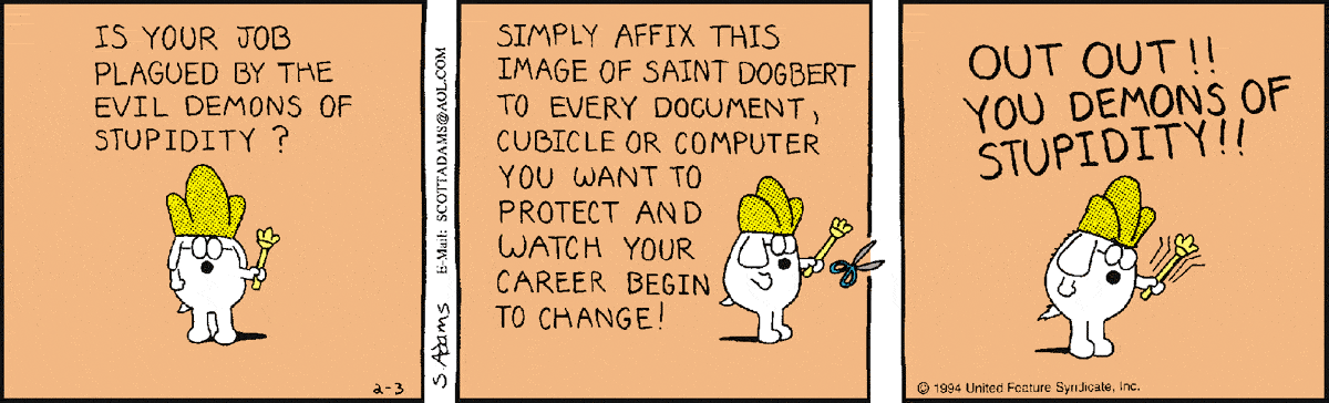 Dilbert Cartoon